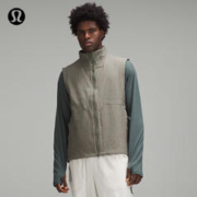 lululemon Water-Repellent 男士徒步网格拉绒马甲 LM4AQ1S