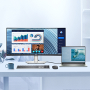 戴尔（DELL）34英寸 曲面显示器 100Hz 内置音箱 Type-C65W反向充电 防蓝光 带鱼屏 1800R  S3423DWC