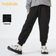 巴拉巴拉 儿童加绒裤子