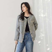 DUIBAI 对白 女士小香风短款外套 DDN021H