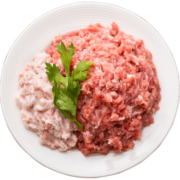 龙大肉食 黑猪肉馅1kg 约70%瘦肉馅 蓬莱生态黑猪肉生鲜 馄饨包子饺子馅料