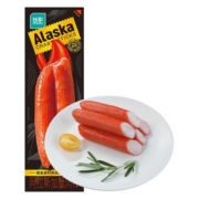 优形蟹柳蟹肉棒手撕鳕鱼即食零食海味办公室解馋零食65g*8袋