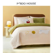 寒潮来了：MIDO HOUSE 铭都家居 铭都纯棉新款四件套60S Pro 磨毛1.5m床单款四件套