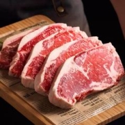 产自自家牧场，胜龙 牛知鲜 原肉整切西冷牛排 130g*10片（赠黄油+黑椒酱）