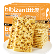 PLUS会员、需首购：比比赞（BIBIZAN）奇亚籽藜麦苏打饼干1000g