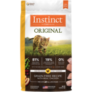 INSTINCT天然百利猫粮 进口鸡肉增肥宠物小幼猫成猫老年猫英短美短猫主粮 经典无谷鸡肉猫粮 5磅/2.2kg