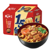 今麦郎 大今野1.5倍 红烧牛肉拉面 五连包 133g*5袋