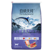 靓丽猫咪毛发、PLUS会员：伯纳天纯 生·鲜系列 海洋盛宴全阶段猫粮 7kg