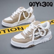 QOY&3OQ 春秋款面包鞋2024新款潮流百搭运动休闲鞋厚底增高男潮鞋