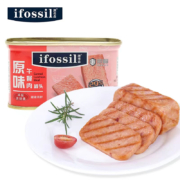 plus会员、概率券:澳弗森 荣师原味午餐肉 198g