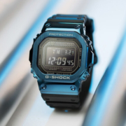 【王一博同款】卡西欧casio35周年限定小方块金属方块小方表金砖银砖手表男 GMW-B5000G-2