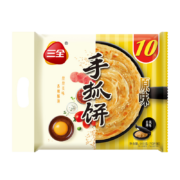 plus会员：三全 原味手抓饼900g 10片*10件+凑单