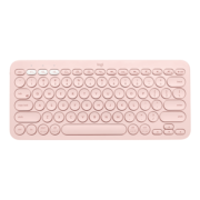 罗技（Logitech）K380 键盘 蓝牙办公键盘 无线键盘 女友 便携超薄键盘 笔记本键盘 茱萸粉