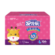 安儿乐（Anerle）干爽超薄拉拉裤L104片(9-14kg)透气尿不湿瞬吸（新老品随机发）