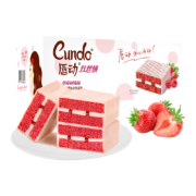 唇动红丝绒蛋糕430g 早餐面包休闲小零食礼包年货饼干蛋糕礼盒