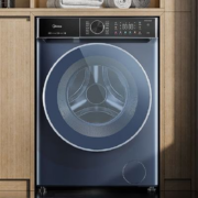 新品预售、plus会员：美的（Midea）滚筒洗衣机 全自动 轻净直驱系列 洗烘一体机 直驱变频 10公斤 MD100-933IADE