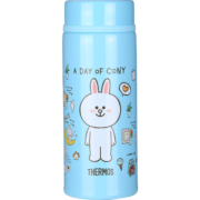 【马来西亚进口】膳魔师THERMOS真空不锈钢保温杯 LINE FRIEDNS JNW-350-LNCN 可妮兔 350ml