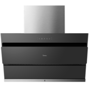 美的（Midea）【高性价比】家用抽油烟机21立方大吸力侧吸式挥手控制自动清洗燃气灶具厨房套装家电排烟机JN205 【21立方】【挥手控制 立体环吸】单烟机