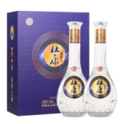 京东百亿补贴：杜康 盛世白酒礼盒 浓香型白酒 52度 500mL 2瓶 礼盒装