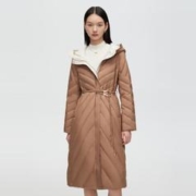 BOSIDENG 波司登 女式保暖连帽中长款羽绒服 B20134172