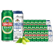 TsingTao青岛啤酒 经典550ml*21听（经典550ml*18听+全麦白啤500ml*3听）
