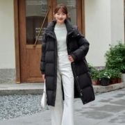 TANBOER 坦博尔 高充绒量长款羽绒服女