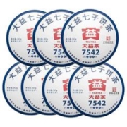 88VIP会员：TAETEA 大益 7542 七子饼茶 普洱生茶