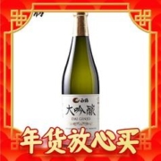 年货不打烊：HAKUTSURU SAKE 白鹤 大吟酿 原装进口山田锦米酒淡丽日式清酒 720ml 单瓶装