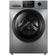 美的（Midea）滚筒洗衣机全自动 VC33 炫彩 智能投放 除螨除菌洗 高温筒自洁 简尚系列 10公斤 MG100VC33WIY