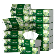 京东百亿补贴：物语本色 加厚加大抽纸 超韧 270张 54抽 5层*12包