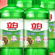 PLUS会员、需首购：立白 茶籽洗洁精1kg*4瓶