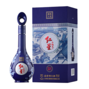 红星 二锅头 蓝花十五 清香型高度白酒 52度 500mL*2瓶 节日礼盒送礼 52度 500mL 2瓶