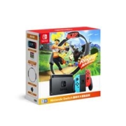 Nintendo 任天堂 国行 Switch游戏主机 续航增强版 红蓝+《健身环大冒险》主机套装