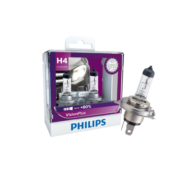 飞利浦（PHILIPS）汽车灯泡 车灯卤素灯 金耀光H4 色温3250K  【增亮60% 2支装】