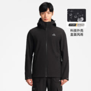 PELLIOT 伯希和 户外软壳衣女防水防风保暖外套男运动加绒登山服冲锋衣内胆