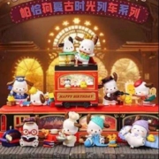 新品发售、2日0点：TOP TOY 三丽鸥家族帕恰狗复古时光列车系列盲盒