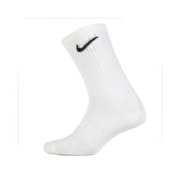 NIKE 耐克 休闲运动袜男女袜新款三双装中筒袜子SX7676-100