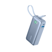 京东百亿补贴：Anker 安克 充电宝自带线 10000毫安时 30W快充