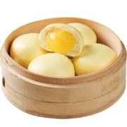 需首购：冠华壹品 奶黄包 342g 9个