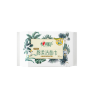 plus会员 心相印洗脸巾 20抽 干湿两用棉柔洁面巾