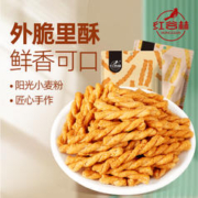 HONGGULIN 红谷林 根根脆手工小麻花传统美食办公室网红食品追剧休闲小零食