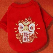 PLUS会员：俘获 宠物服装  红色 M