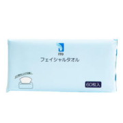 ITO 艾特柔 日本洗脸巾一次性 抽取式擦脸巾 干湿两用洁面巾洗面巾纸纯棉柔巾 厚款 60抽 *6包-加大加厚