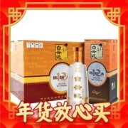年货不打烊：白云边 十二年陈酿 浓酱兼香型白酒 42度500ml*6瓶 整箱装 过年送礼