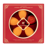 Real Techniques美妆蛋海绵彩妆蛋不易吃粉 干湿两用 粉扑 RT美妆蛋 礼盒装小橘蛋