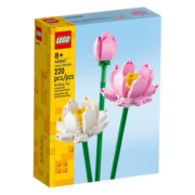 乐高（LEGO）玫瑰花40460 花束拼搭收藏款 女孩积木拼装玩具生日创意礼物 40647 荷花