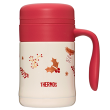 膳魔师（THERMOS）保温杯不锈钢商务办公情侣杯咖啡杯商务泡茶水杯 370ml TCMG-370 小红帽+布朗小猪组合 370ml