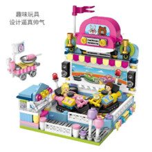 plus：LOZ俐智小颗粒积木儿童玩具 碰碰车