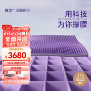 Dormilala 翼眠 深睡格子床垫TPE材质防螨防水单双人家用舒适透气薄款1.5m×2m