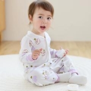 康乐宝贝婴儿连体衣秋冬打底纯棉新生儿衣服
